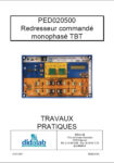 Manuel d&rsquo;utilisation du module redresseur monophasé PED020500 (Ref – PED020510)