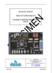 Manuel de Travaux Pratiques sujets (étudiant), étude de la logique programmable et language VHDL (Ref – EDD200050)