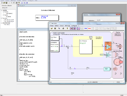 Speed/Position servo-control (linear/non-linear) – Digital axis (ref: ERD150000)