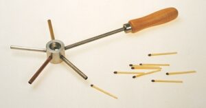 4 sticks metallic star : PTM039015