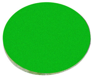 Tinted glass filter, green: POD061924