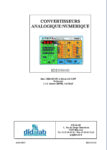 Manuel d’utilisation du module Convertisseur Analogique Numériqe  (Ref – EDD038100Man)