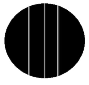 Young's slits on Glass plate : POD066710