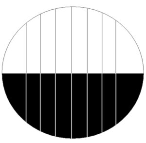 Fentes simples sur jeton Ø 40 mm : POD066700