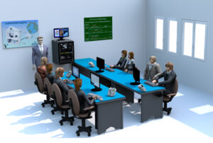 Système VDI didactique (convergence Voix Données Images)