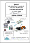 Manuels de TPs Professeur et Etudiants, Asservissement 4 quadrants sur moteur 1.5 kW, (Réf : EP560040)