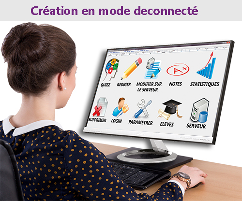 Editeur de QCM (Questionnaire à Choix Multiple) en ligne (Réf : QCM001000)