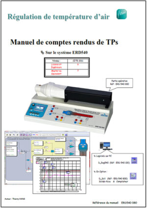 Manuel comptes rendus, température d?air, Niv. VI/VII CITE 2011 (Ref : ERD540080)