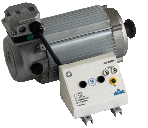 300-W / 48-Vdc motor with permanent excitation, ref: ELS302000)