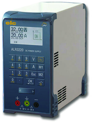 Alimentation programmable, puissante, 640W, 0-32 V / 0-20 A