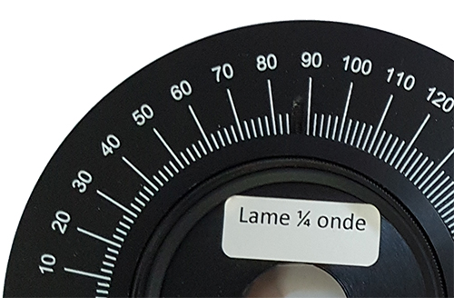 1/4-wave retardation plate – 430 – 700 nm, didaFirst