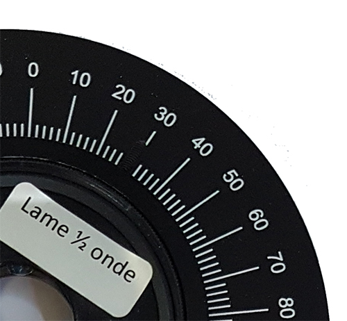 1/2-wave retardation plate – 430 – 700 nm , didaFirst