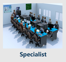 Expert training in Networks