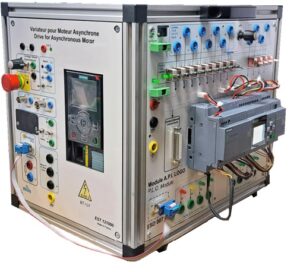 Cube-Elec 300, Automate et Variateur industriel didactisé pour moteur Asynchrone, Modbus